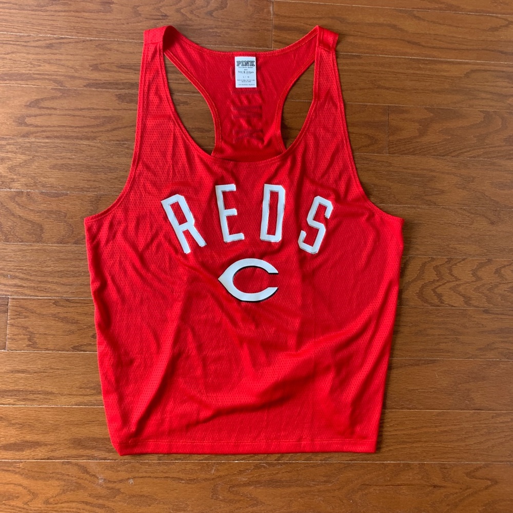 PINK MLB Cincinnati Reds Tank